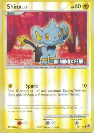 Shinx (98/130) [Burger King Promos: 2008 Collection] | Enigma On Main