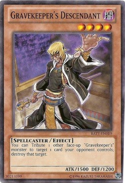 Gravekeeper's Descendant [BATT-EN010] Starfoil Rare | Enigma On Main