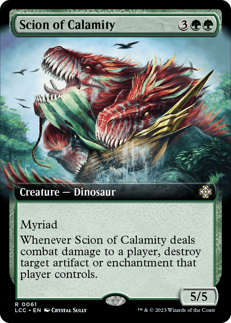 Scion of Calamity (Extended Art) [The Lost Caverns of Ixalan Commander] | Enigma On Main