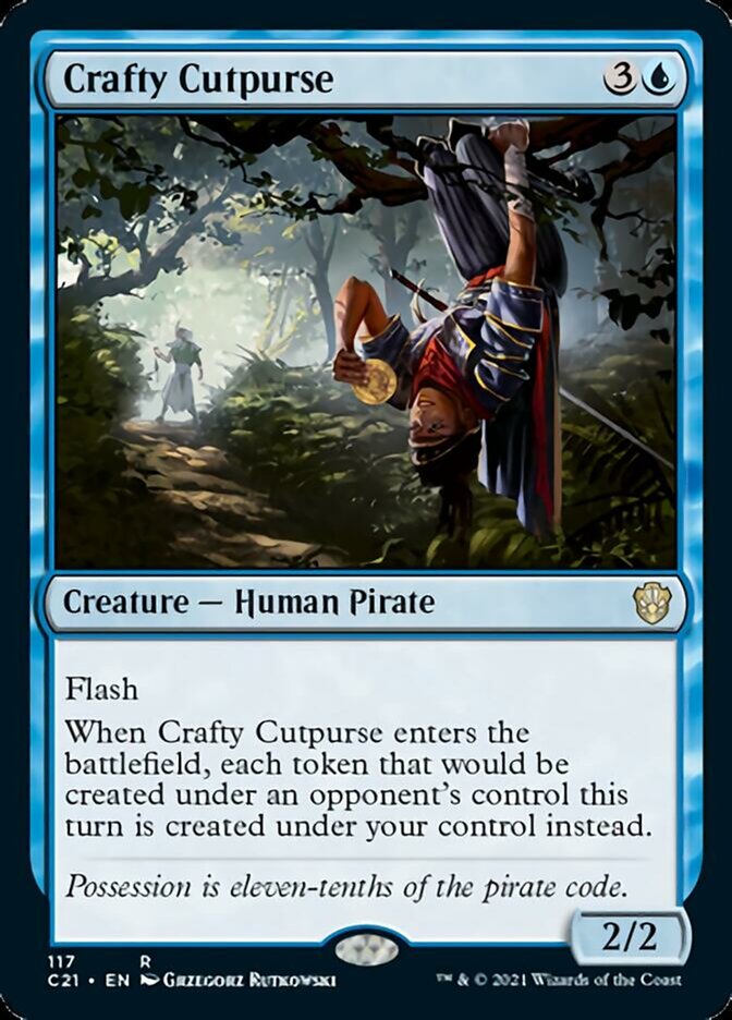 Crafty Cutpurse [Commander 2021] | Enigma On Main