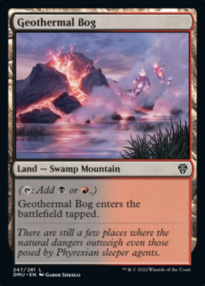 Geothermal Bog [Dominaria United] | Enigma On Main