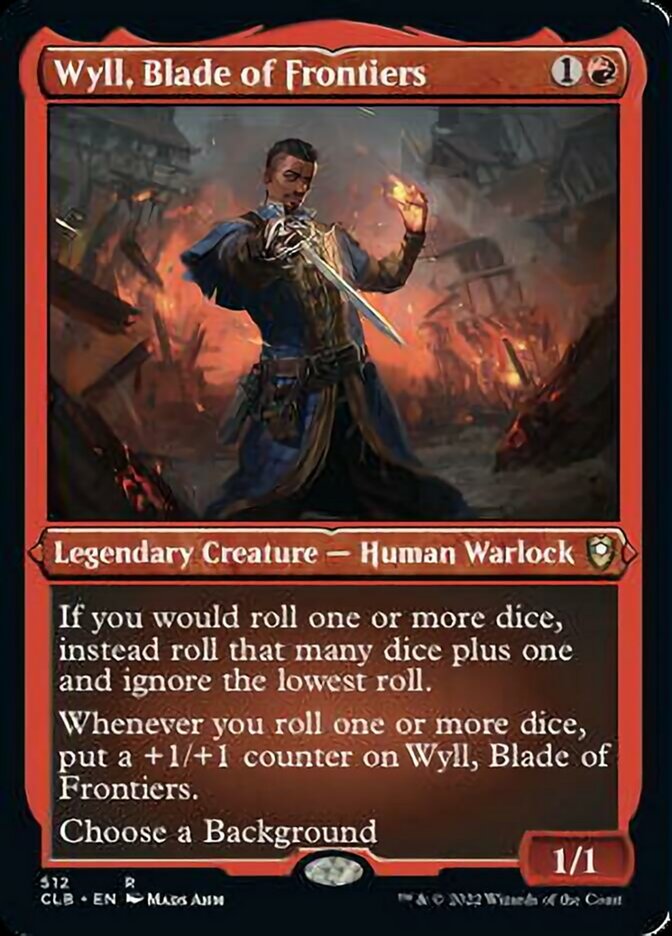 Wyll, Blade of Frontiers (Foil Etched) [Commander Legends: Battle for Baldur's Gate] | Enigma On Main