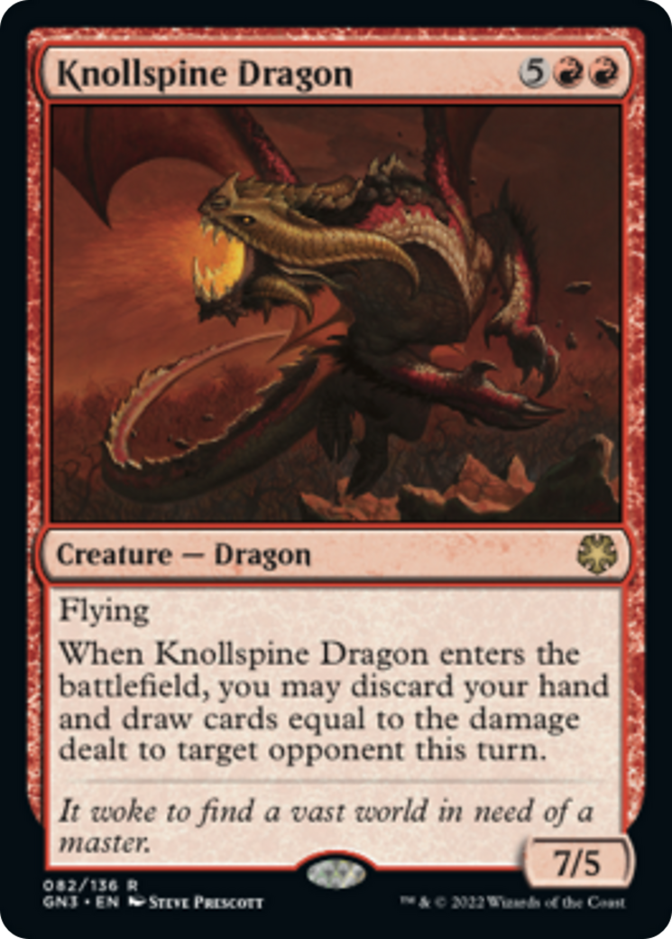 Knollspine Dragon [Game Night: Free-for-All] | Enigma On Main