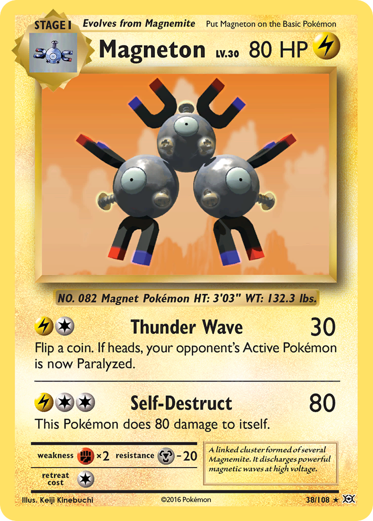 Magneton (38/108) [XY: Evolutions] | Enigma On Main