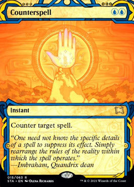 Counterspell (Etched Foil) [Strixhaven Mystical Archive] | Enigma On Main