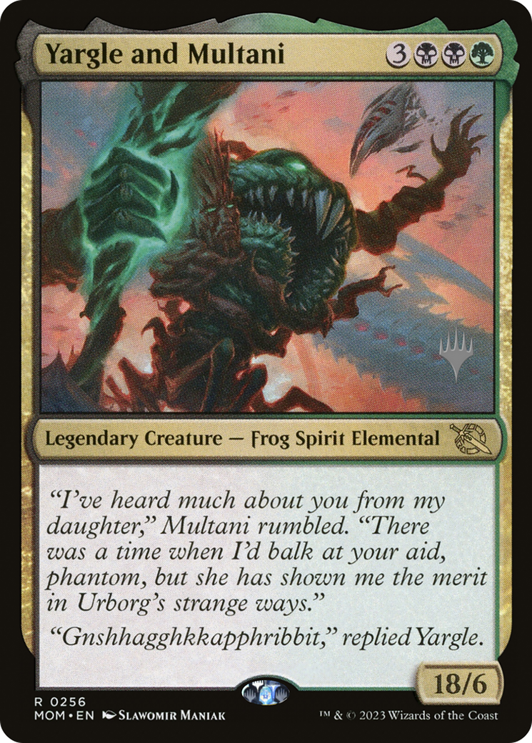Yargle and Multani (Promo Pack) [March of the Machine Promos] | Enigma On Main