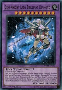 Gem-Knight Lady Brilliant Diamond [Clash of Rebellions] [CORE-EN047] | Enigma On Main