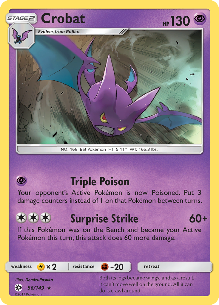 Crobat (56/149) [Sun & Moon: Base Set] | Enigma On Main