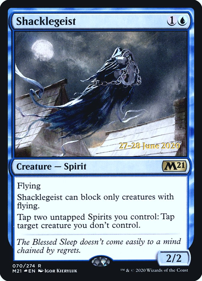 Shacklegeist  [Core Set 2021 Prerelease Promos] | Enigma On Main