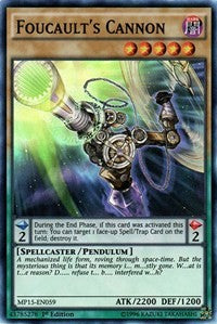 Foucault's Cannon [2015 Mega-Tins Mega Pack] [MP15-EN059] | Enigma On Main