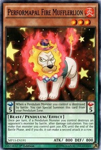 Performapal Fire Mufflerlion [2015 Mega-Tins Mega Pack] [MP15-EN191] | Enigma On Main