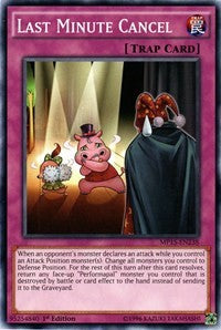 Last Minute Cancel [2015 Mega-Tins Mega Pack] [MP15-EN238] | Enigma On Main