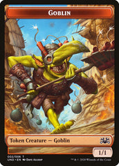 Goblin // Giant Teddy Bear Double-sided Token [Unsanctioned Tokens] | Enigma On Main