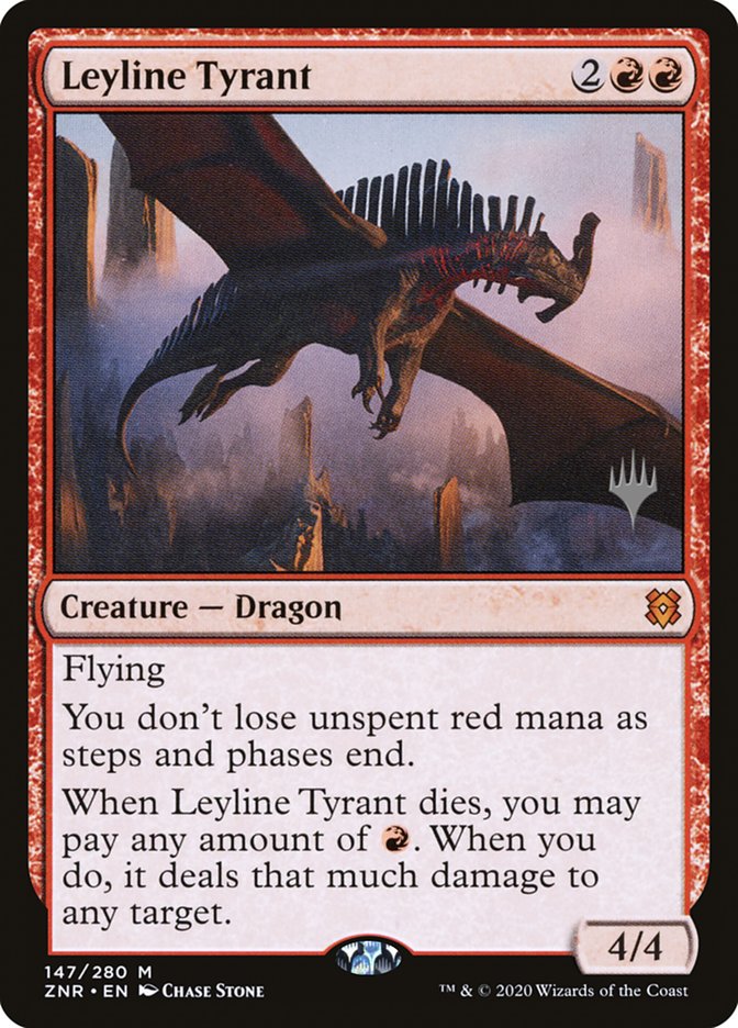 Leyline Tyrant (Promo Pack) [Zendikar Rising Promos] | Enigma On Main