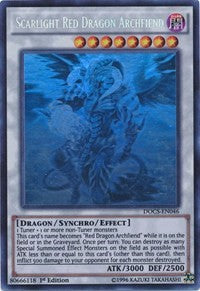 Scarlight Red Dragon Archfiend (Ghost) [Dimension of Chaos] [DOCS-EN046] | Enigma On Main