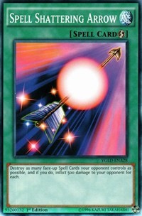 Spell Shattering Arrow (A) [King of Games: Yugi's Legendary Decks] [YGLD-ENA28] | Enigma On Main