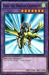 Gaia the Dragon Champion (A) [King of Games: Yugi's Legendary Decks] [YGLD-ENA41] | Enigma On Main