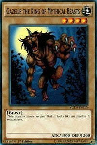 Gazelle the King of Mythical Beasts (B) [King of Games: Yugi's Legendary Decks] [YGLD-ENB10] | Enigma On Main