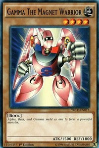 Gamma The Magnet Warrior (B) [King of Games: Yugi's Legendary Decks] [YGLD-ENB13] | Enigma On Main