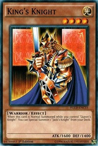 King's Knight (C) [King of Games: Yugi's Legendary Decks] [YGLD-ENC15] | Enigma On Main