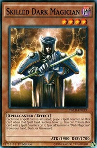 Skilled Dark Magician (C) [King of Games: Yugi's Legendary Decks] [YGLD-ENC19] | Enigma On Main