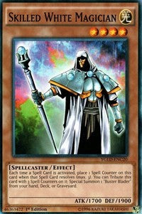 Skilled White Magician (C) [King of Games: Yugi's Legendary Decks] [YGLD-ENC20] | Enigma On Main