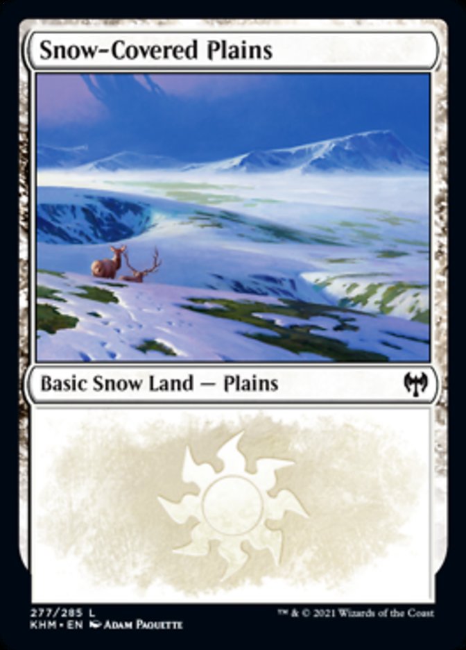 Snow-Covered Plains (277) [Kaldheim] | Enigma On Main