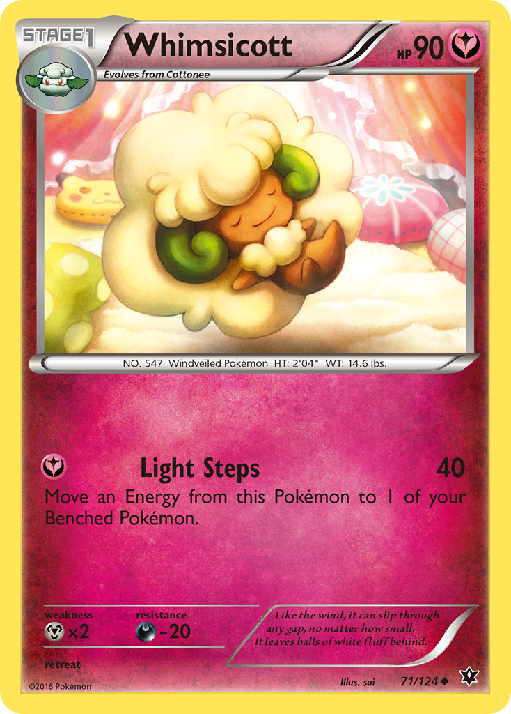 Whimsicott (71/124) [XY: Fates Collide] | Enigma On Main