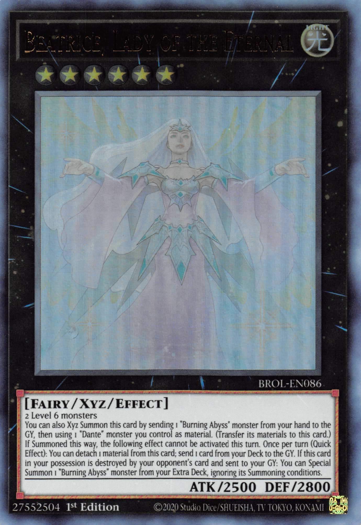 Beatrice, Lady of the Eternal [BROL-EN086] Ultra Rare | Enigma On Main