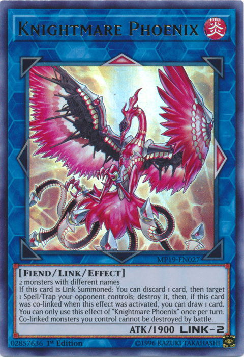 Knightmare Phoenix [MP19-EN027] Ultra Rare | Enigma On Main