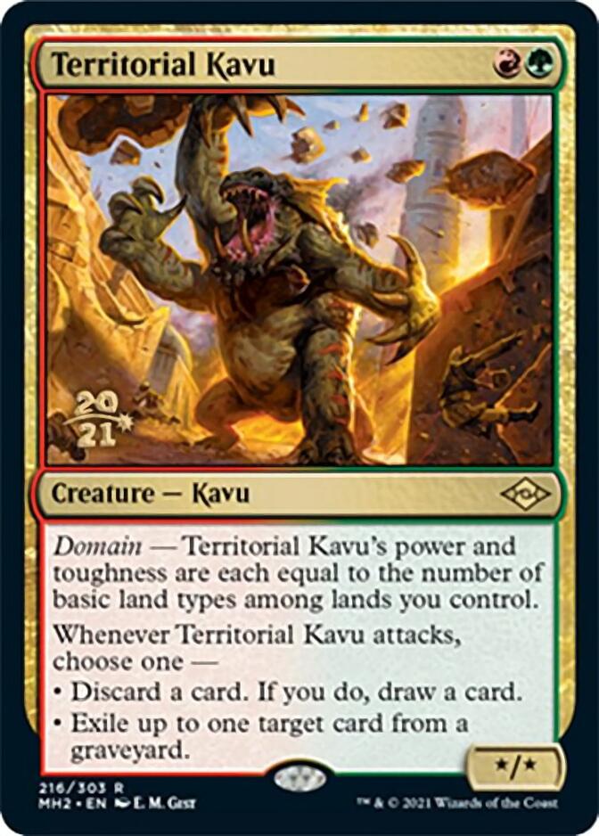 Territorial Kavu [Modern Horizons 2 Prerelease Promos] | Enigma On Main