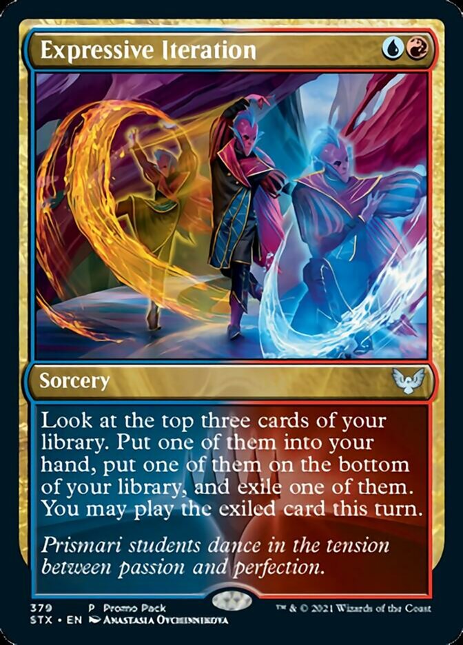 Expressive Iteration (Promo Pack) [Strixhaven: School of Mages] | Enigma On Main