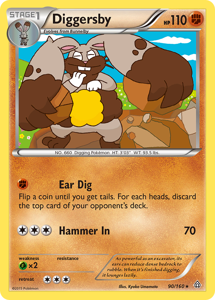 Diggersby (90/160) [XY: Primal Clash] | Enigma On Main