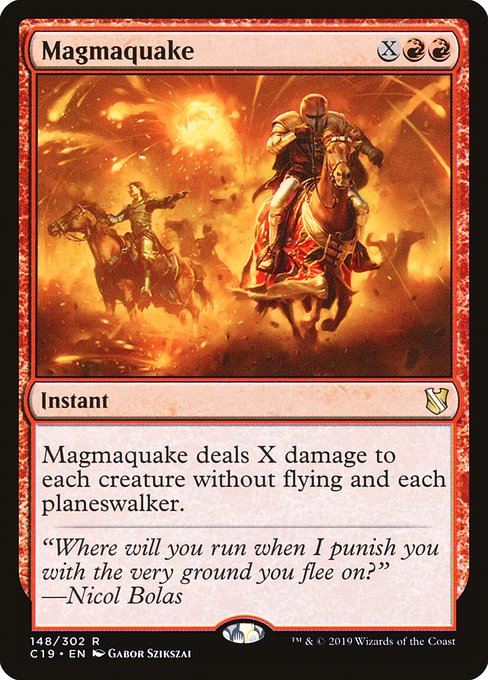 Magmaquake [Commander 2019] | Enigma On Main