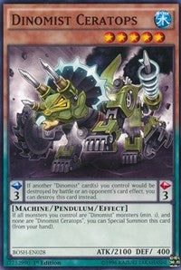 Dinomist Ceratops [Breakers of Shadow] [BOSH-EN028] | Enigma On Main