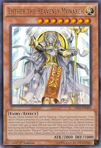 Ehther the Heavenly Monarch [Structure Deck: Emperor of Darkness] [SR01-EN000] | Enigma On Main