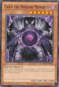 Caius the Shadow Monarch [Structure Deck: Emperor of Darkness] [SR01-EN004] | Enigma On Main