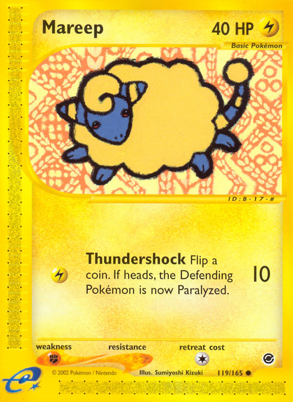 Mareep (119/165) [Expedition: Base Set] | Enigma On Main