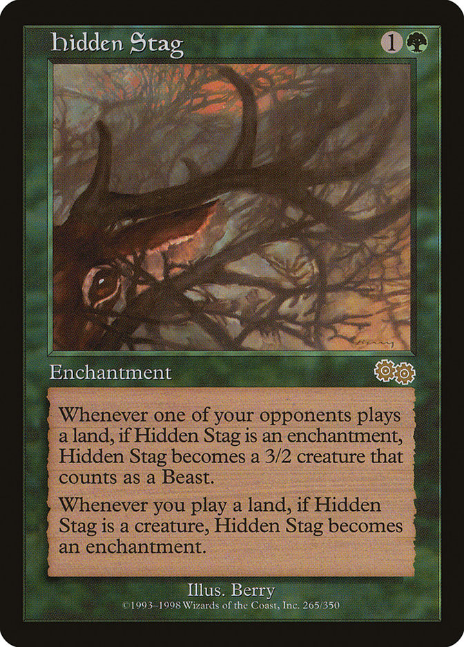 Hidden Stag [Urza's Saga] | Enigma On Main