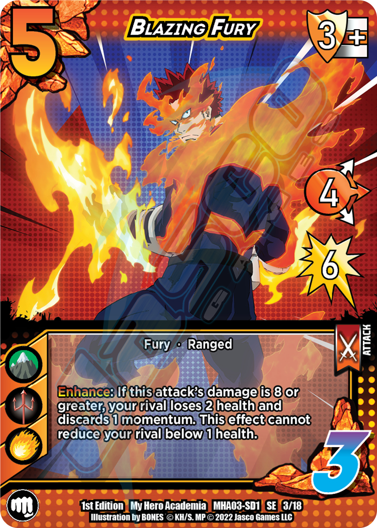 Blazing Fury [Endeavor Clash Deck] | Enigma On Main