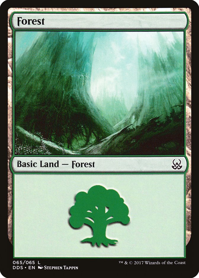 Forest (65) [Duel Decks: Mind vs. Might] | Enigma On Main