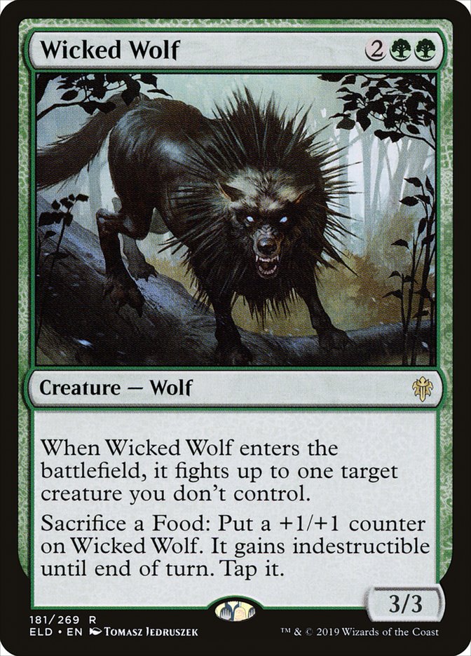 Wicked Wolf [Throne of Eldraine] | Enigma On Main