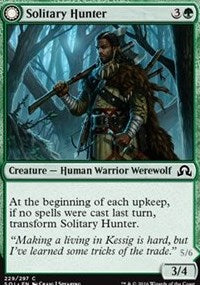 Solitary Hunter [Shadows over Innistrad] | Enigma On Main