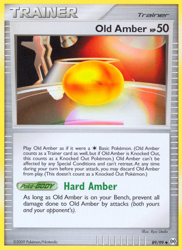 Old Amber (89/99) [Platinum: Arceus] | Enigma On Main