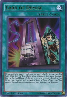 Card of Demise [Millennium Pack] [MIL1-EN014] | Enigma On Main