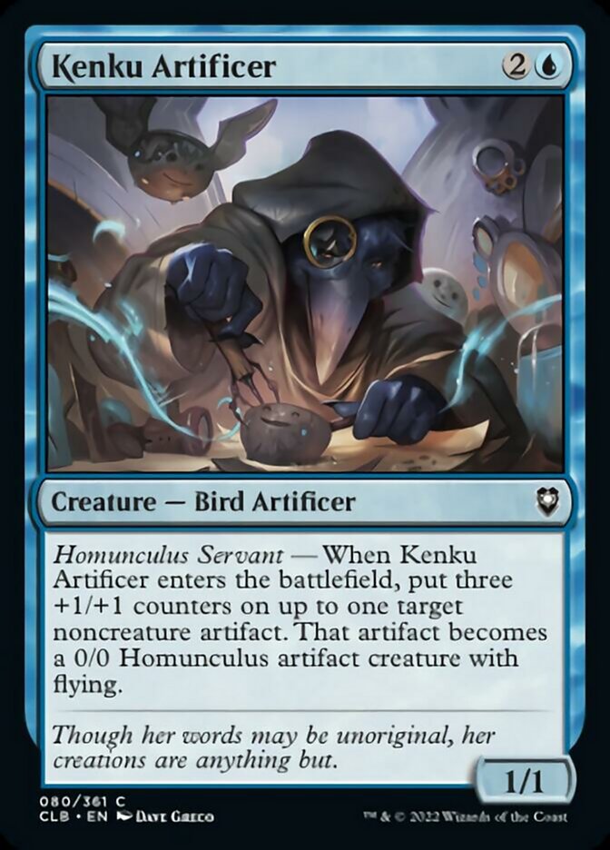 Kenku Artificer [Commander Legends: Battle for Baldur's Gate] | Enigma On Main