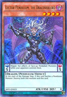 Lector Pendulum, the Dracoverlord [Shining Victories] [SHVI-EN023] | Enigma On Main