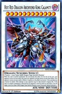 Hot Red Dragon Archfiend King Calamity [Shining Victories] [SHVI-EN097] | Enigma On Main