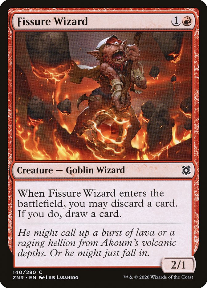 Fissure Wizard [Zendikar Rising] | Enigma On Main