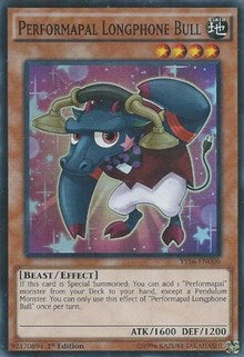 Performapal Longphone Bull [Starter Deck: Yuya] [YS16-EN006] | Enigma On Main